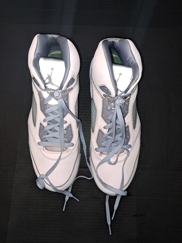 Nike Air Jordan 5 Retro “Easter” Men’s Sneakers – White/Grey, Size 11. 7