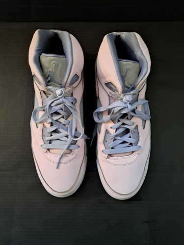 Nike Air Jordan 5 Retro “Easter” Men’s Sneakers – White/Grey, Size 11. 12