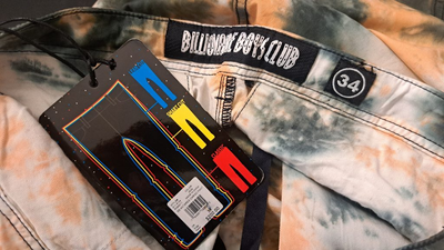Billionaire Boys Club Men’s Tie-Dye Cargo Pants, Size 34. 7