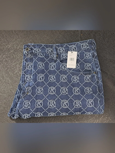 PRPS Takaora Demon Slim Straight Monogram Jeans Pants Men’s Size 44. 14