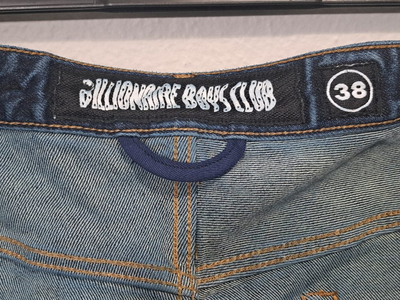Billionaire Boys Club Racer Rip & Repair Men’s Jeans in Photon, Size 38. 5