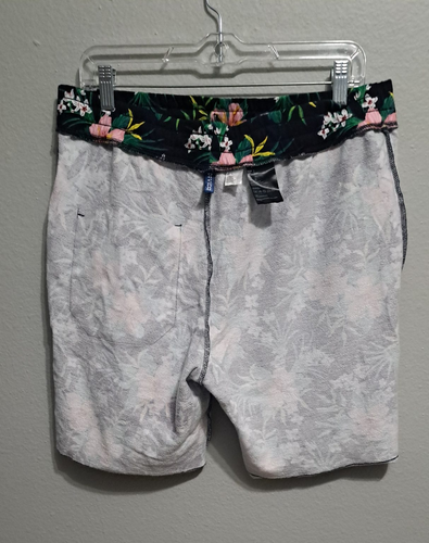 Divided Men’s Floral Print Sweat Shorts – Island Breeze Style, Size Large. 9