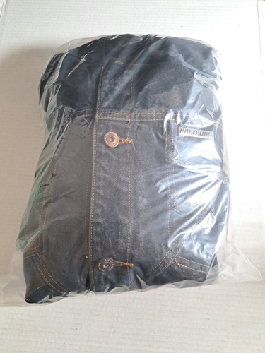 VINTAGE MOJEANS by Maurice Malone Black Denim Jean Jacket – Size 2XL 15