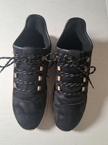 Adidas Men’s Tubular Shadow Black Suede Sneakers, Size 10. 10