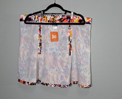 RipSkirt Hawaii Floral Print Wrap Skirt, Colorful Tropical Travel Beach Resort Style, Size XXL 6