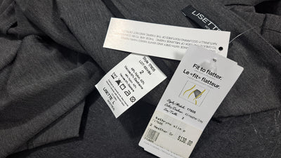 Lisette L Montreal Kathryn Slim Fit To Flatter Pants Heather Grey Size 2 Style 17605 11