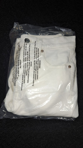 GAP True Skinny Sky High White Jeans Women's Size 27/4 . 15