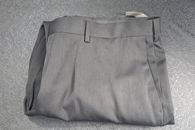 NWT Perry Ellis Portfolio Premilux Men's Dress Pants 42x32 Dark Gray Classic Fit. 12
