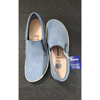 Birkenstock Callan Blue Suede Slip-On Shoes EU 40 US Women’s 9-9.5 / Men’s 7 Casual Comfort 11