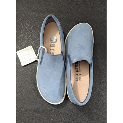 Birkenstock Callan Blue Suede Slip-On Shoes EU 40 US Women’s 9-9.5 / Men’s 7 Casual Comfort 12