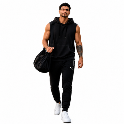 PUMA Men’s Slim Fit Joggers, Size L. 1