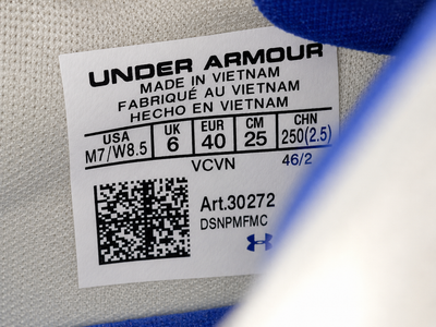 Under Armour Fat Tire Venture Pro Ivory Dune Team Royal Sneakers Men’s 7 / Women’s 8.5 Trail Shoes 6