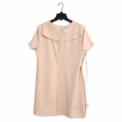 DKNY Women's Size 16 Blush Beige Sheath Dress Short Sleeve Zipper Pocket, NWT. 7