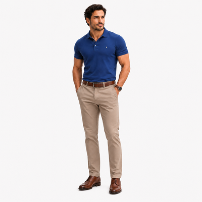 Haggar Men's Comfort Dress Pants Khaki Tan Size 38x29. 8