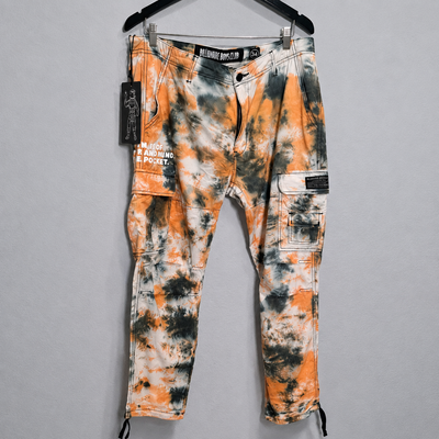 Billionaire Boys Club Men’s Tie-Dye Cargo Pants, Size 34. 8