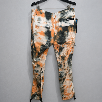 Billionaire Boys Club Men’s Tie-Dye Cargo Pants, Size 34. 4