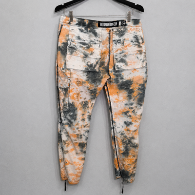 Billionaire Boys Club Men’s Tie-Dye Cargo Pants, Size 34. 6