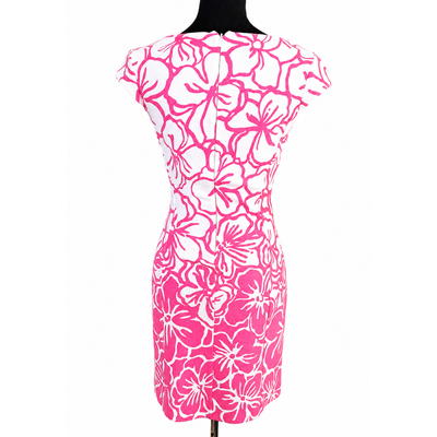 Lilly Pulitzer Desiree Dress XS Pink Strike A Posie Floral Sheath Cap Sleeve NWT. 13