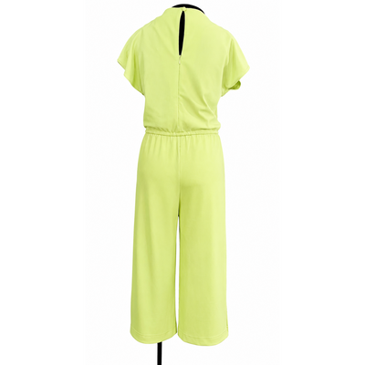 Boston Proper Beyond Travel Crop Drawstring Waist Jumpsuit Daiquiri Green XS New With Tags 5