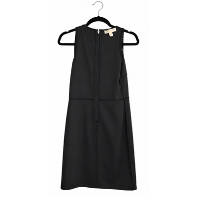 MICHAEL Michael Kors Black Gold Studded Sleeveless Sheath Dress Size Small. 7