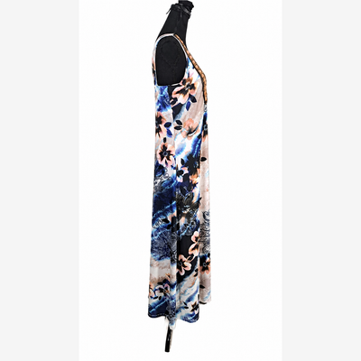 Boston Proper Embellished Floral Maxi Dress, Women’s Size Small. 3