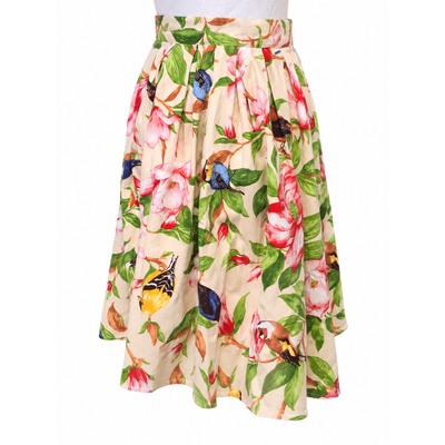 Queen Of Holloway Floral Pleated Skirt Size M. 4