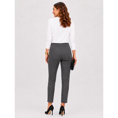 Lisette L Montreal Kathryn Slim Fit To Flatter Pants Heather Grey Size 2 Style 17605 3