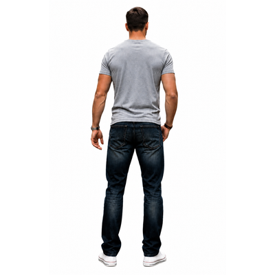 Express Men’s Athletic Slim Hyper Stretch Jeans Size 34x32 Dark Wash Denim NWT 3