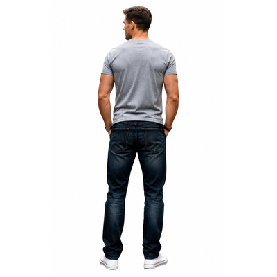 Express Men’s Athletic Slim Hyper Stretch Jeans Size 34x32 Dark Wash Denim NWT 10