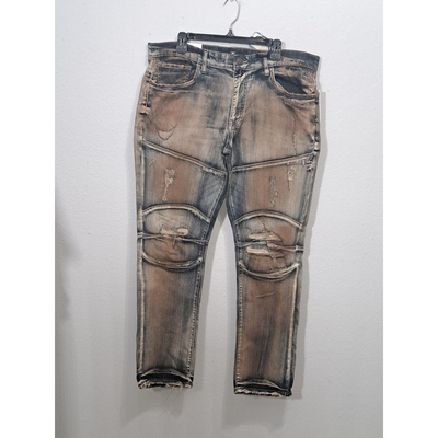 Jordan Craig Men’s Copper Wash Jeans, Size 38/32 2