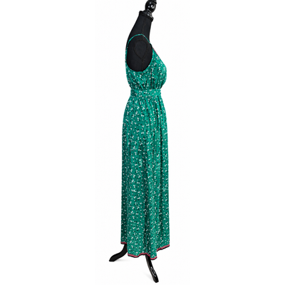 Billabong Soft Seas Emerald Bay Floral Maxi Dress Women's Medium NWT 3