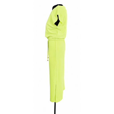 Boston Proper Beyond Travel Crop Drawstring Waist Jumpsuit Daiquiri Green XS New With Tags 3