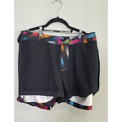 Slazenger Women’s Multicolor Printed Performance Skort – Athletic Golf/Tennis Style, Size 8. 5