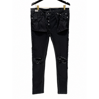 GFTD LA BLACK LANDON JEANS, SIZE 38. 8