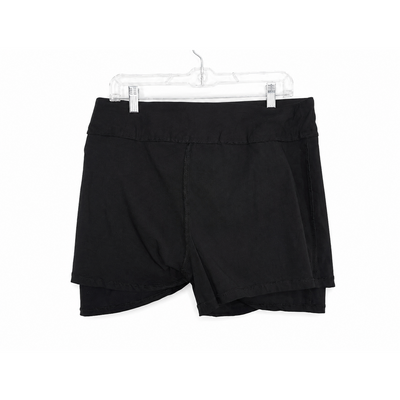 Attyre New York Black Pull-On Skort Women's Size 14 NWT Stretch Mini Skirt Shorts. 6