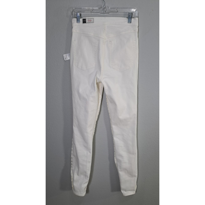 GAP True Skinny Sky High White Jeans Women's Size 27/4 . 5